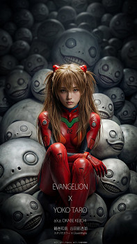 金亨泰《EVA》“真人版明日香“賀圖疑似AI惹眾議！