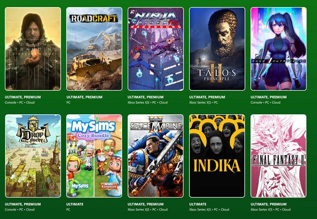 知名分析師公布：今年1月 Xbox Game Pass (XGP) 新增遊戲吸引玩家資料!