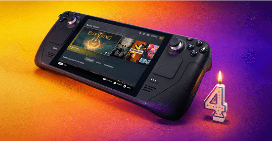 Steam Deck四周歲啦!但V社似乎不急著推出下一代掌機 Steam Deck四周歲啦!但V社似乎不急著推出下一代掌機