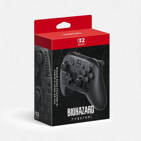 《生化9》Switch2 Pro手把今日同步推出!售價約新台幣2282元 《生化9》Switch2 Pro手把今日同步推出!售價約新台幣2282元