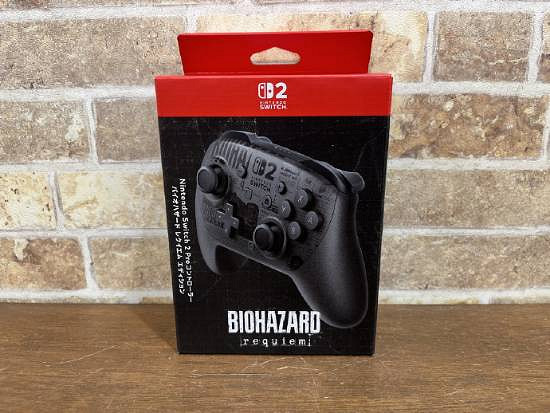 《生化9》Switch2 Pro手把今日同步推出!售價約新台幣2282元 《生化9》Switch2 Pro手把今日同步推出!售價約新台幣2282元