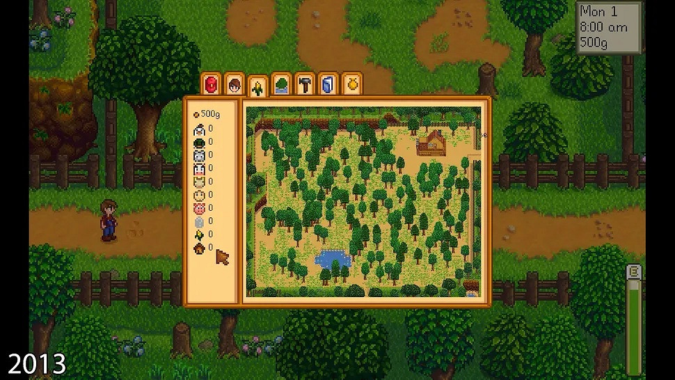 《星露谷物語》十周年慶！創作者展示神秘早期地圖