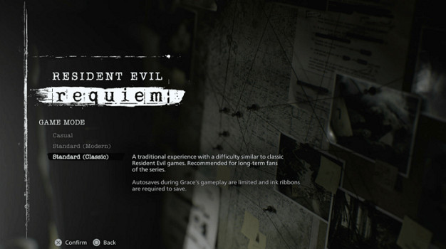 《惡靈古堡安魂曲》最佳難度選擇