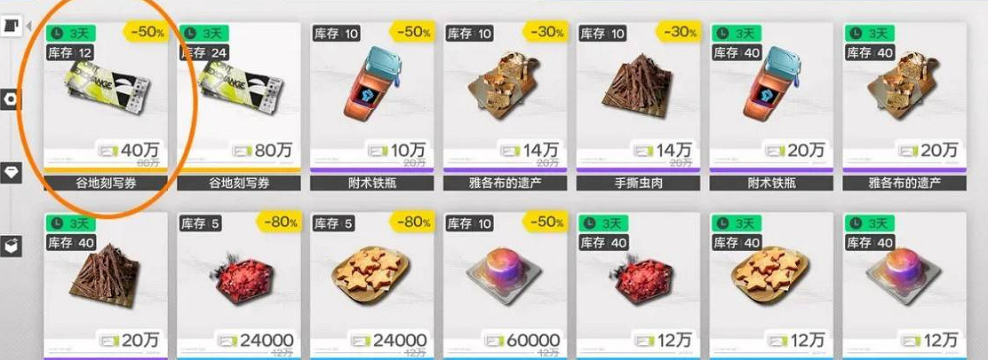 《明日方舟終末地》周常購買物品推薦