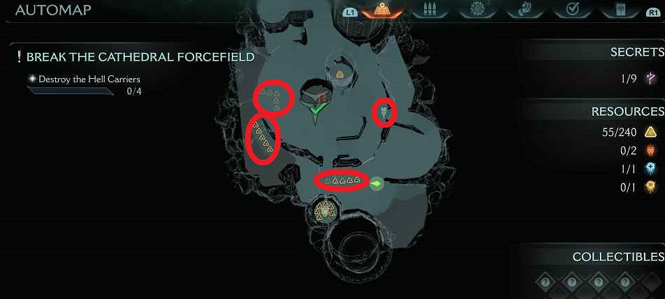 《毀滅戰士黑暗時代》全收集