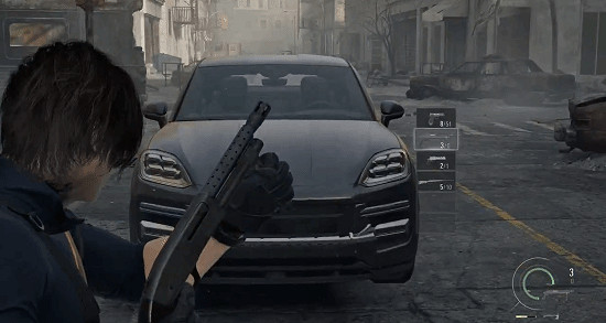 車貸還沒還完?《生化9》裡昂竟難以射擊愛車保時捷 車貸還沒還完?《生化9》裡昂竟難以射擊愛車保時捷