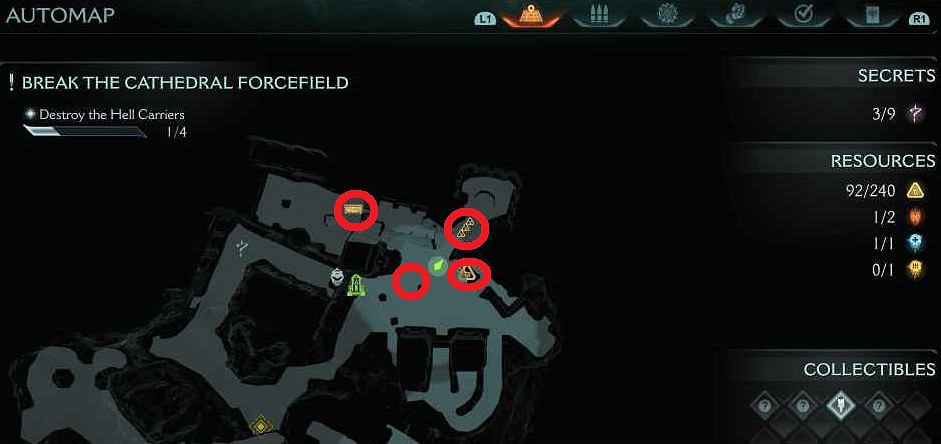 《毀滅戰士黑暗時代》全收集