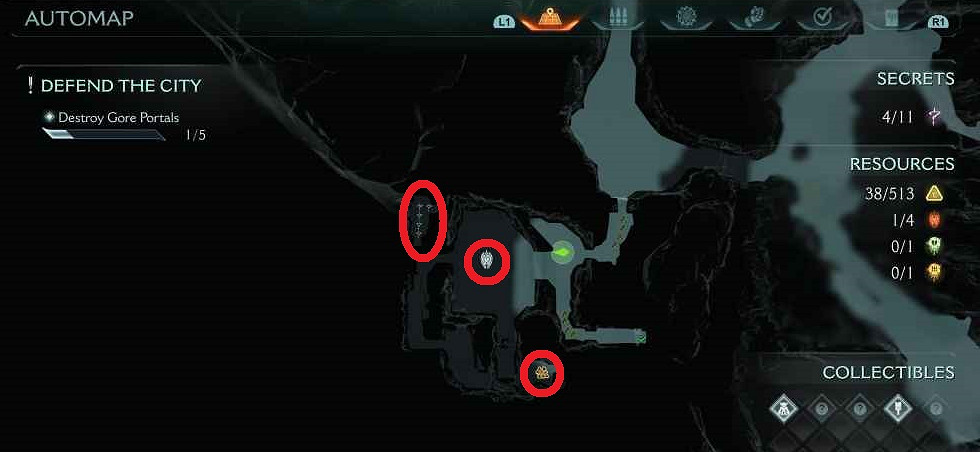 《毀滅戰士黑暗時代》全收集