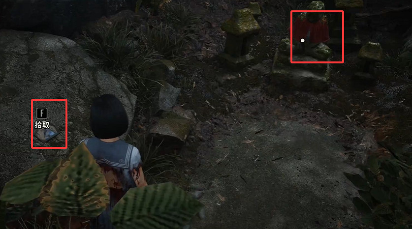 《沉默之丘f》供奉胸針位置 《沉默之丘f》供奉胸針位置