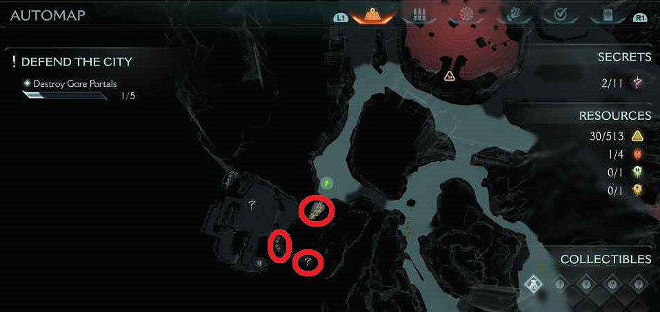 《毀滅戰士黑暗時代》全收集