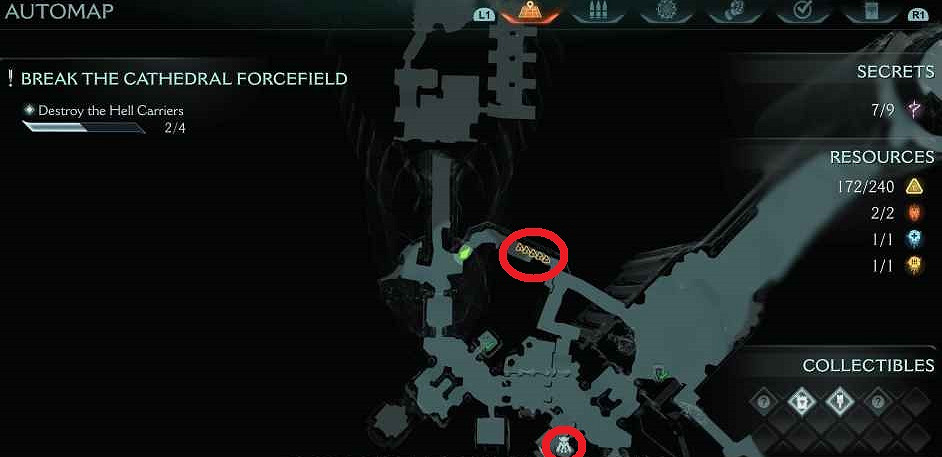 《毀滅戰士黑暗時代》全收集