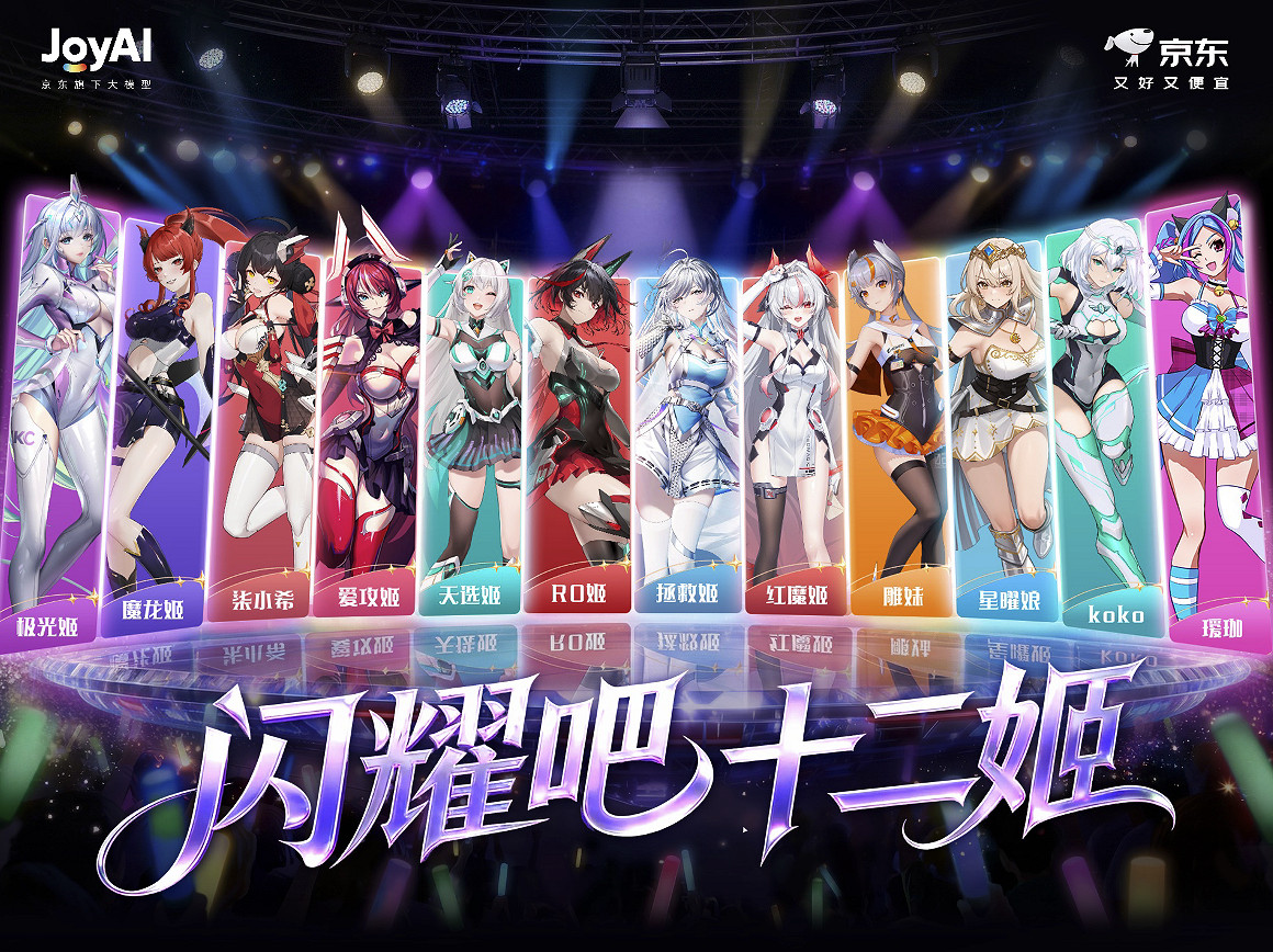 12家品牌霸總齊擲千金“送女出道” 京東推出“十二姬”虛擬女團 12家品牌霸總齊擲千金“送女出道” 京東推出“十二姬”虛擬女團