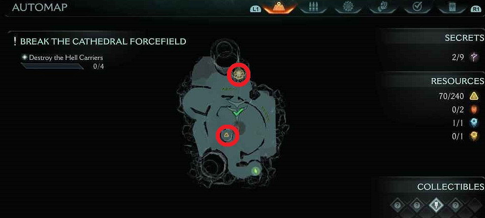 《毀滅戰士黑暗時代》全收集