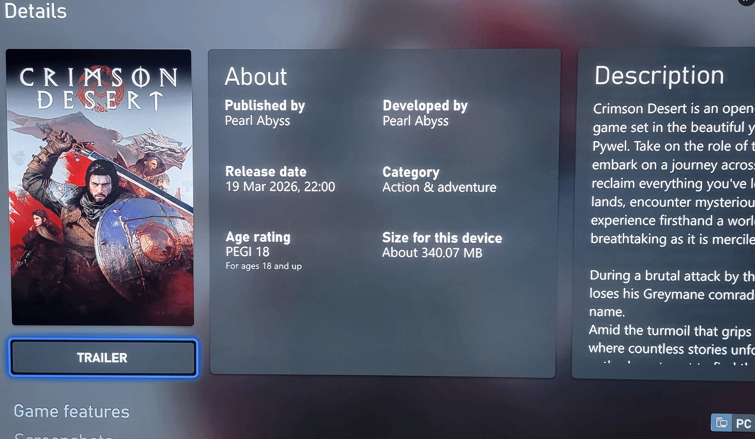 《紅色沙漠》全球解鎖時間曝光:3月20日早上6點! 《紅色沙漠》全球解鎖時間曝光:3月20日早上6點!