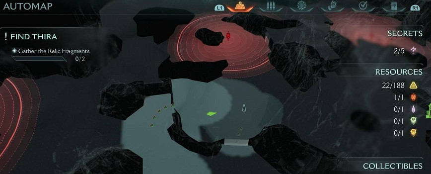 《毀滅戰士黑暗時代》幽靈石全收集 (第6頁：卡圖爾沼地)