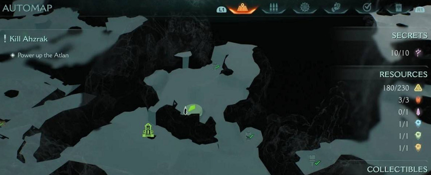 《毀滅戰士黑暗時代》幽靈石全收集 (第2頁：遺忘平原)