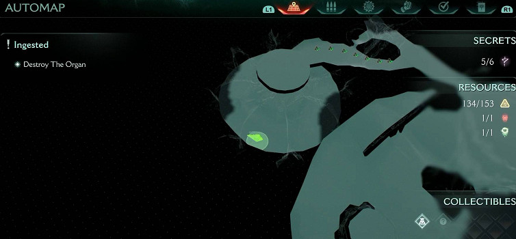 《毀滅戰士黑暗時代》收藏玩具全收集 (第19頁：科莫多(巨獸腹中))