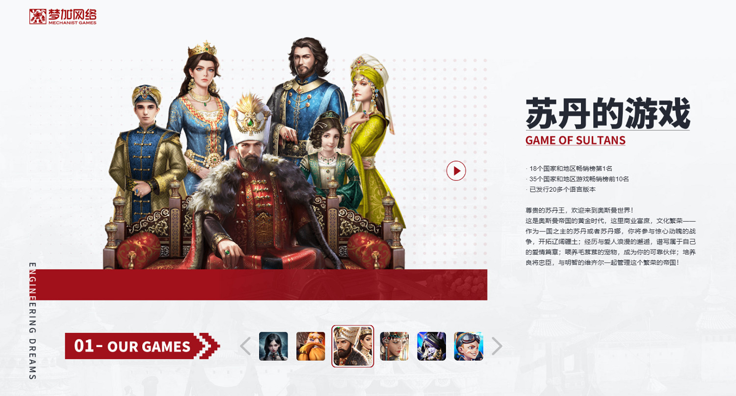 《蘇丹的遊戲》製作公司介紹