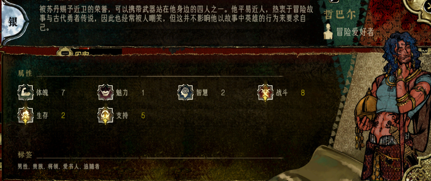 《蘇丹的遊戲》人物事件匯總