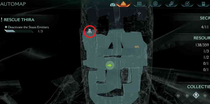 《毀滅戰士黑暗時代》收藏玩具全收集 (第14頁：機械蜘蛛(尼拉圖爾尖塔))