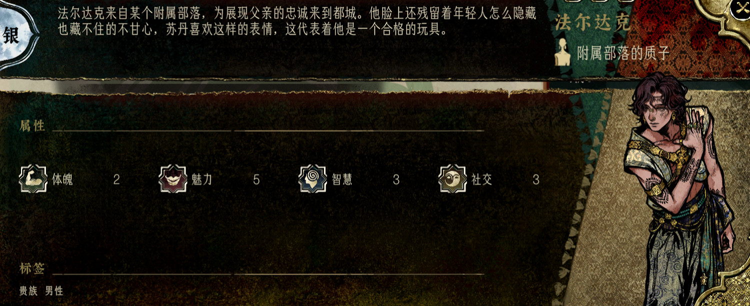 《蘇丹的遊戲》人物事件匯總