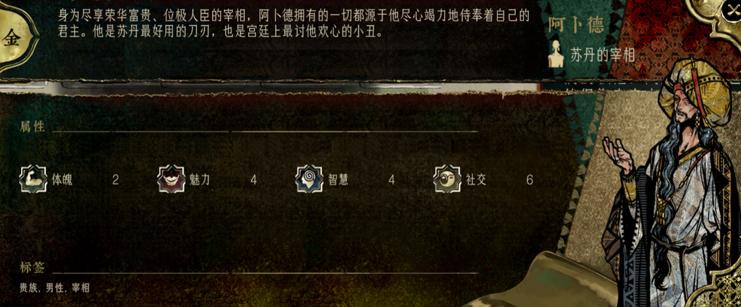 《蘇丹的遊戲》人物事件匯總