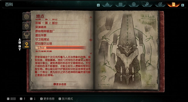 《毀滅戰士黑暗時代》地區圖鑒 (第12頁：瑞烏爾城)