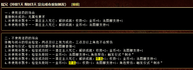 《蘇丹的遊戲》全俠義事件內容一覽