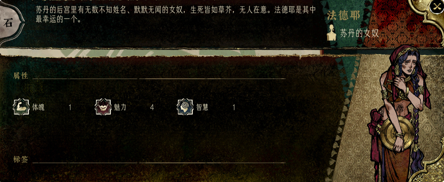 《蘇丹的遊戲》人物事件匯總