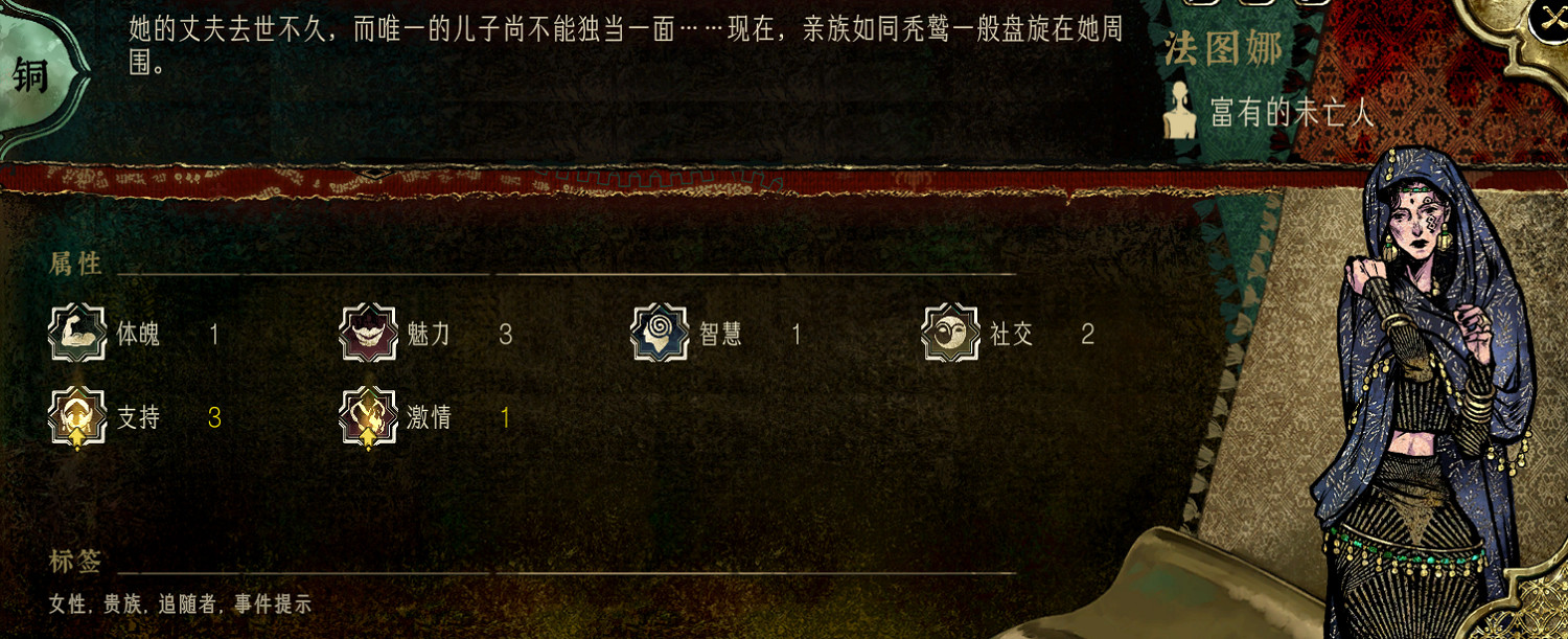 《蘇丹的遊戲》人物事件匯總