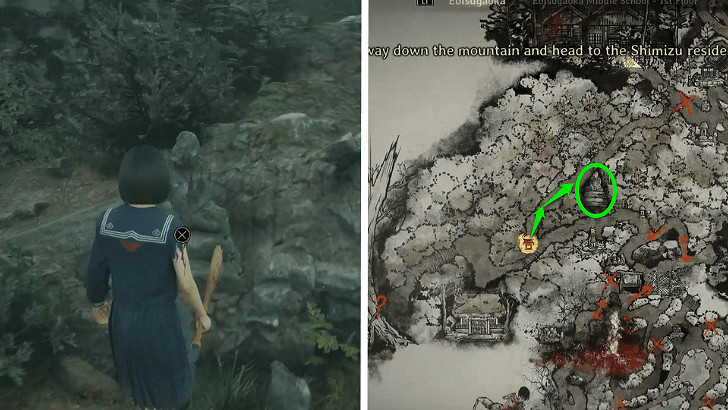 《沉默之丘f》地藏菩薩雕像位置與貢品獲取