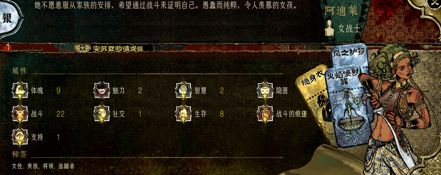 《蘇丹的遊戲》人物事件匯總