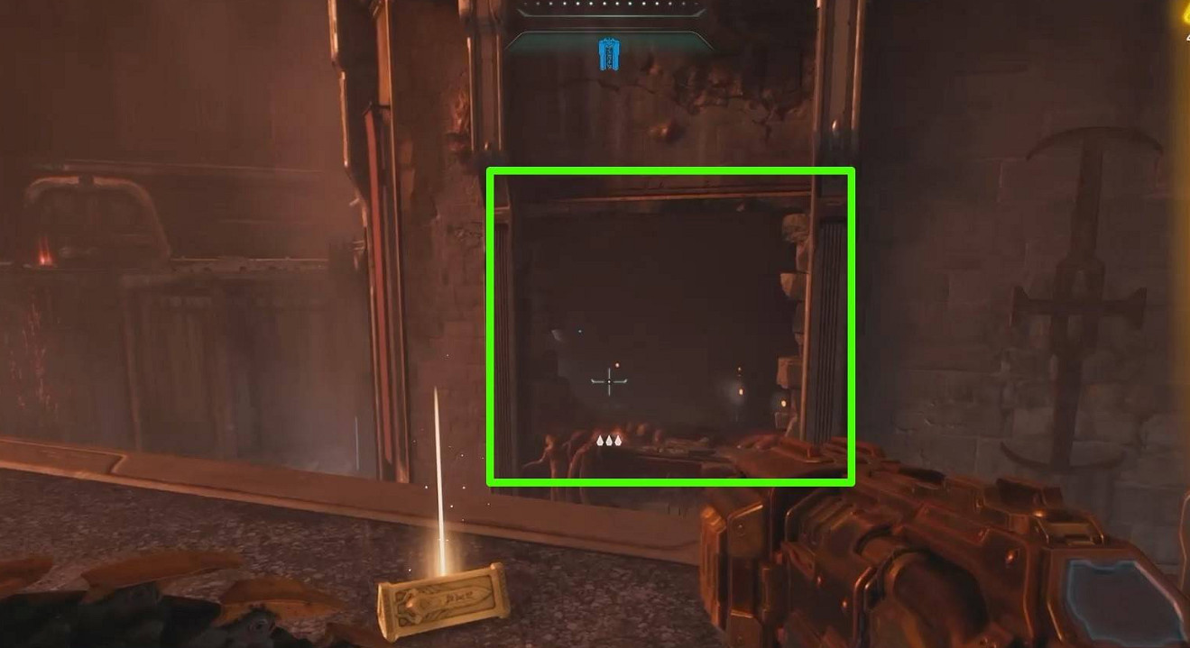 《毀滅戰士黑暗時代》赫貝斯火門開啟方法