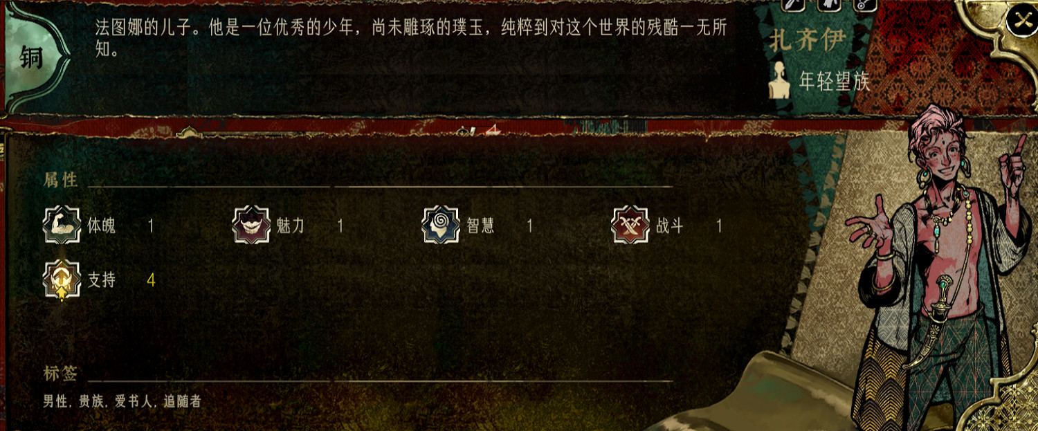 《蘇丹的遊戲》人物事件匯總