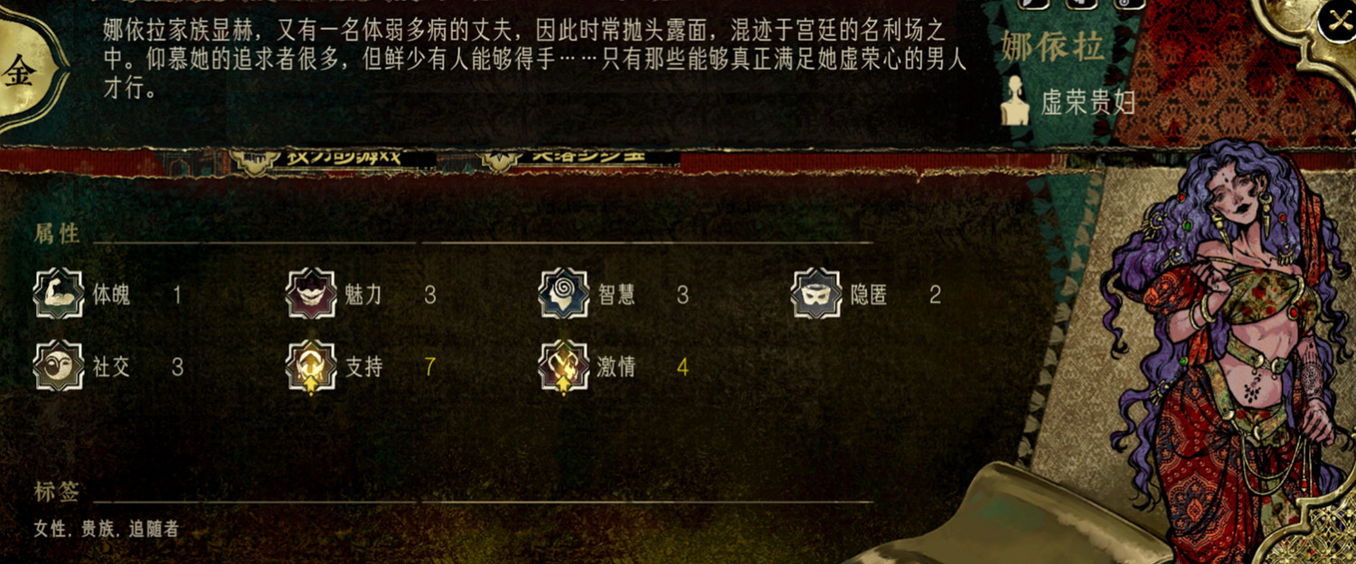 《蘇丹的遊戲》人物事件匯總