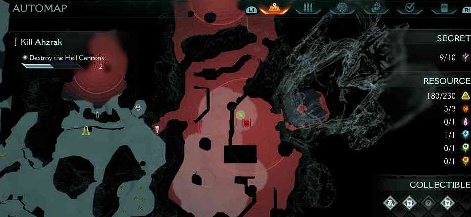 《毀滅戰士黑暗時代》全收集