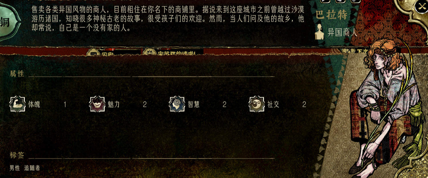 《蘇丹的遊戲》人物事件匯總