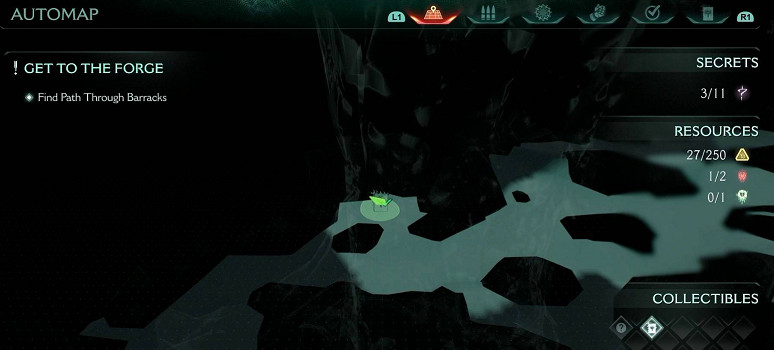 《毀滅戰士黑暗時代》百科條目全收集 (第10頁：深淵森林)