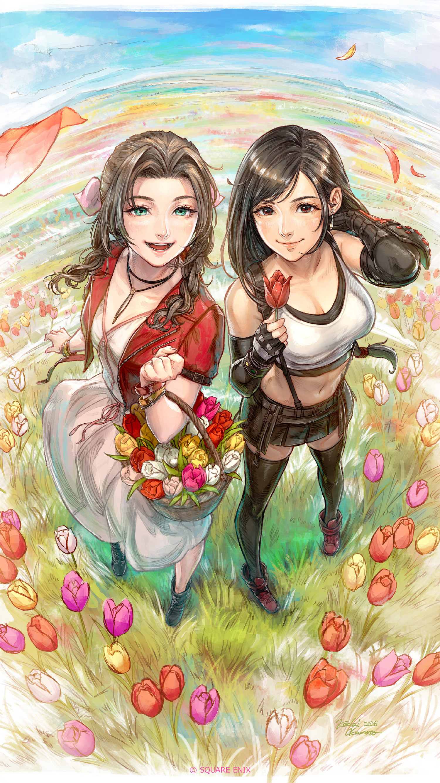 《最終幻想》3月日曆+純壁紙:蒂法與愛麗絲顏值暴擊 《最終幻想》3月日曆+純壁紙:蒂法與愛麗絲顏值暴擊