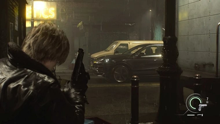 《惡靈古堡:安魂曲》裡昂無法射擊自己的保時捷座駕 《惡靈古堡:安魂曲》裡昂無法射擊自己的保時捷座駕