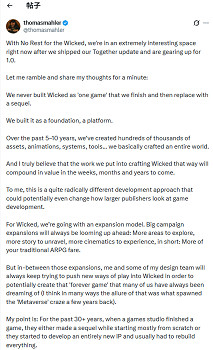 《惡意不息》工作室有意將遊戲打造為“永恒遊戲”！