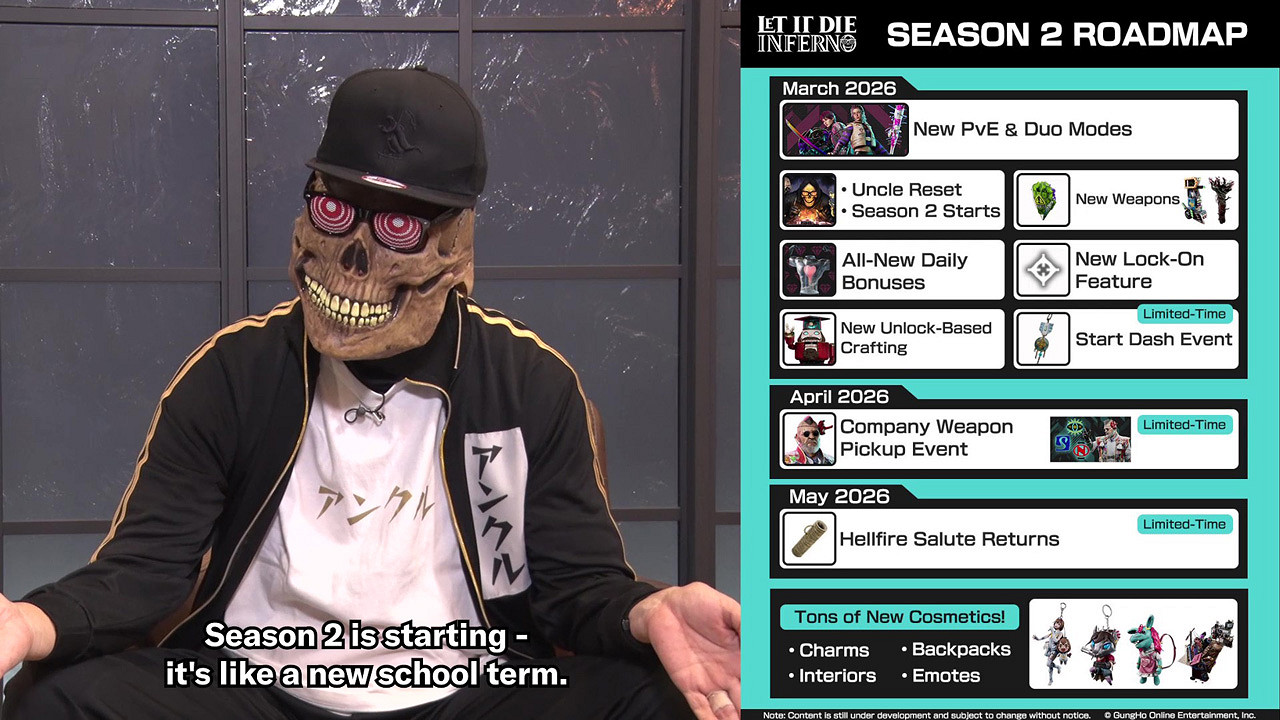 《LET IT DIE: INFERNO》 最新影片《DEV DIARY #19》公開！初代《LET ITDIE》離線版特設網站現已開放！