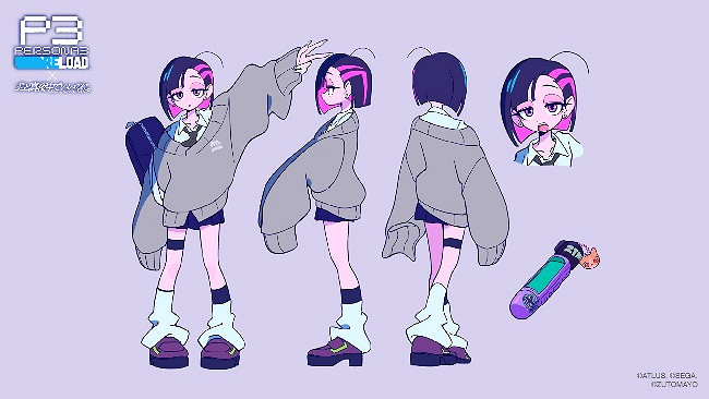 《女神異聞錄3 Reload》2周年紀念 “永遠是深夜有多好”合作混剪MV播放量突破600萬次！角色設定圖現已發布