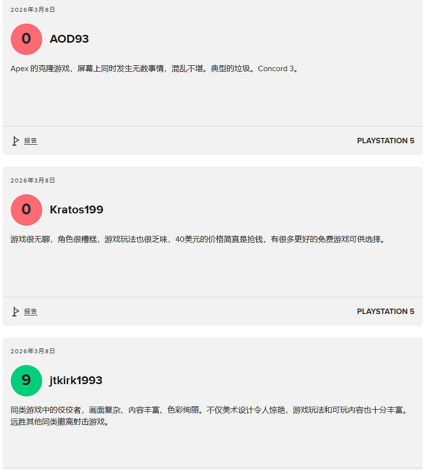 口碑崩了!Bungie《馬拉鬆》M站僅4.7分 UI被玩家狂噴 口碑崩了!Bungie《馬拉鬆》M站僅4.7分 UI被玩家狂噴