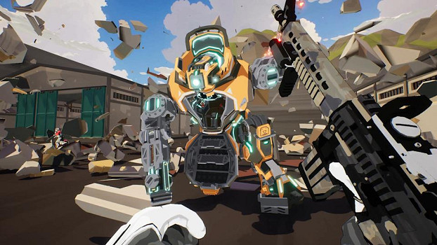 “泰坦隕落”平替《ShatterRush》結合跑酷與機甲空降