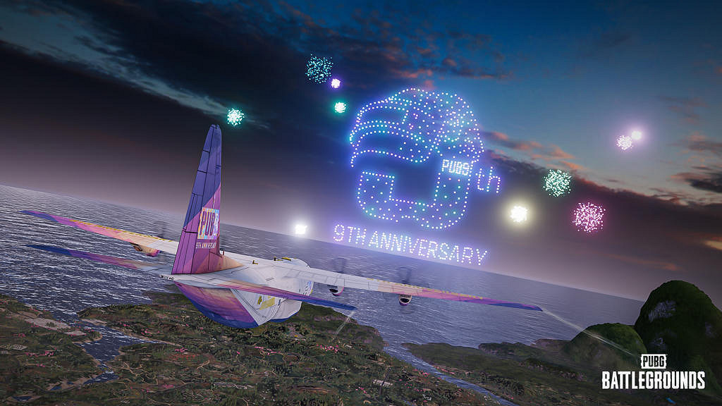 《PUBG》40.2版本更新，9周年紀念派對開啟