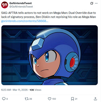 卡普空《洛克人》新作遇阻! 聲優因工會合約無緣回歸