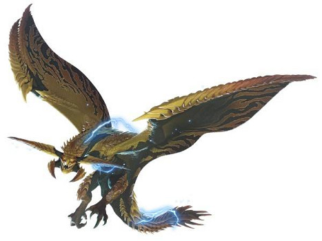 《魔物獵人物語3命運雙龍》全怪物圖鑒 (第2頁：怪物-煌雷龍怪物圖鑒)