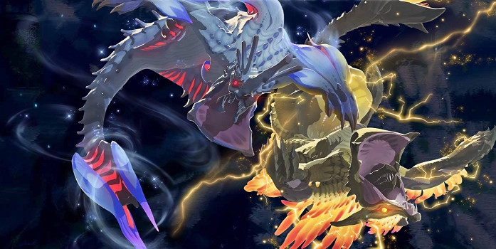 《魔物獵人物語3命運雙龍》全怪物圖鑒 (第14頁：天變古龍-風神龍&雷神龍怪物圖鑒)