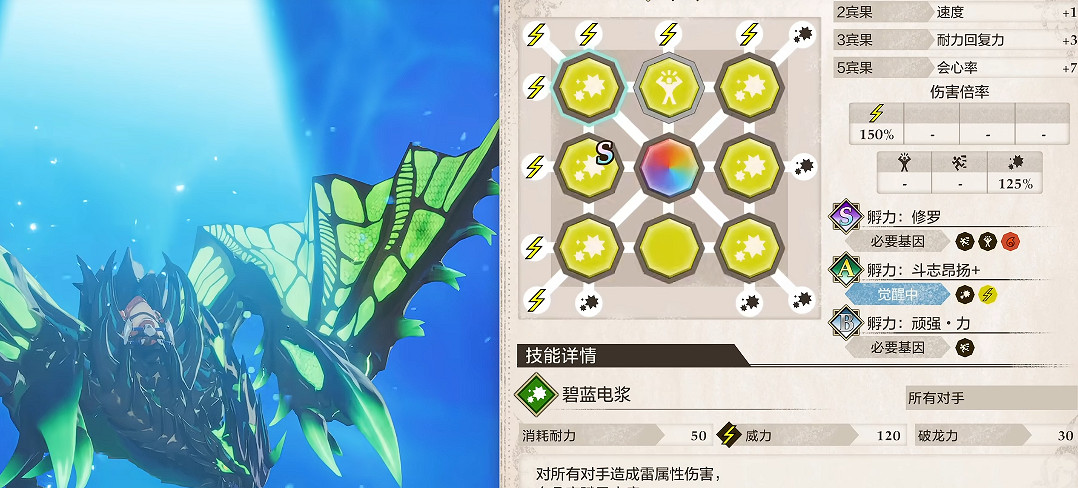 《魔物獵人物語3命運雙龍》前期培育分析